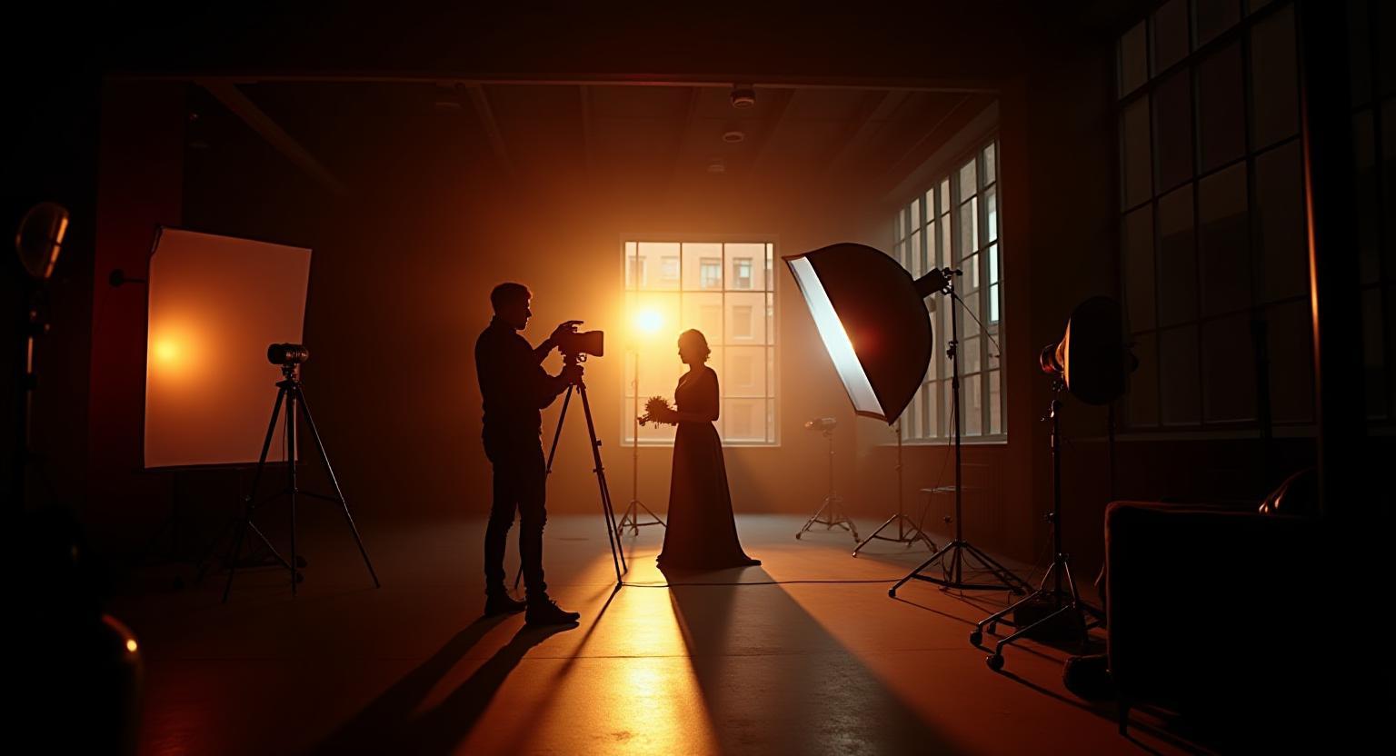 Professional studio photoshoot in Manchester